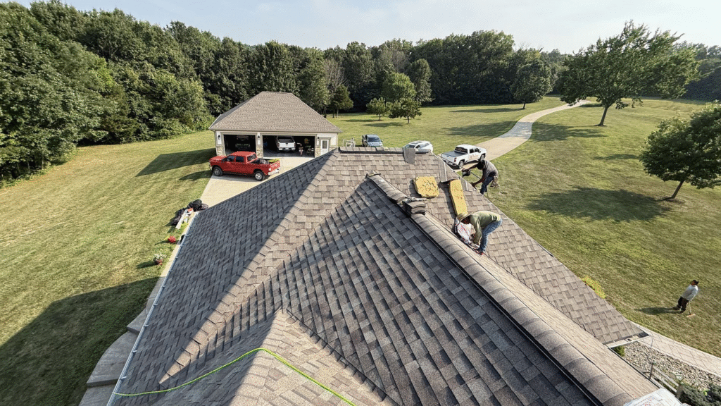 roof core sampling inspection