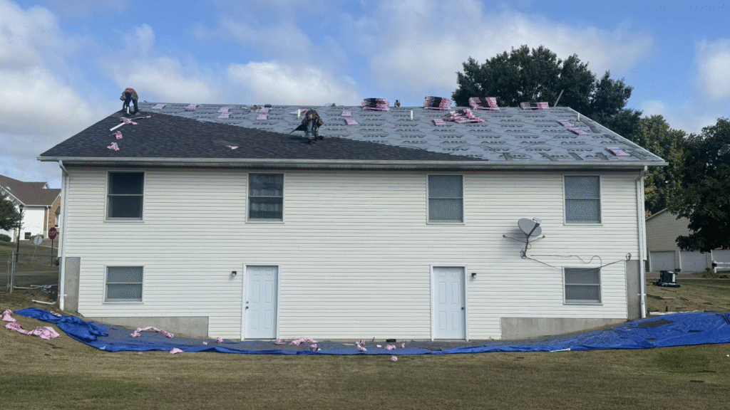 partial roof replacement