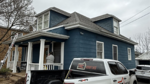 hail damage vs blistering shingles