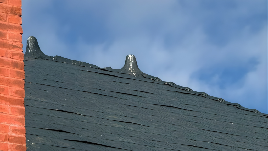 Hidden hail damage roof showing shingle impact and granule loss after a storm